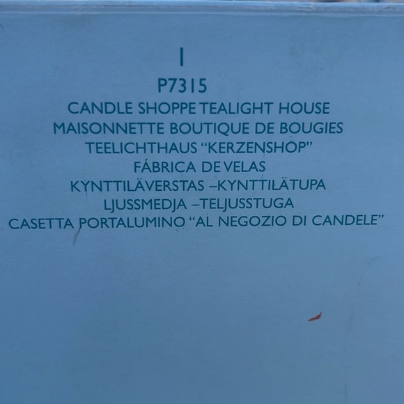 Partylite Candle Shoppe Tealight House P7315 - Picture 5 of 6